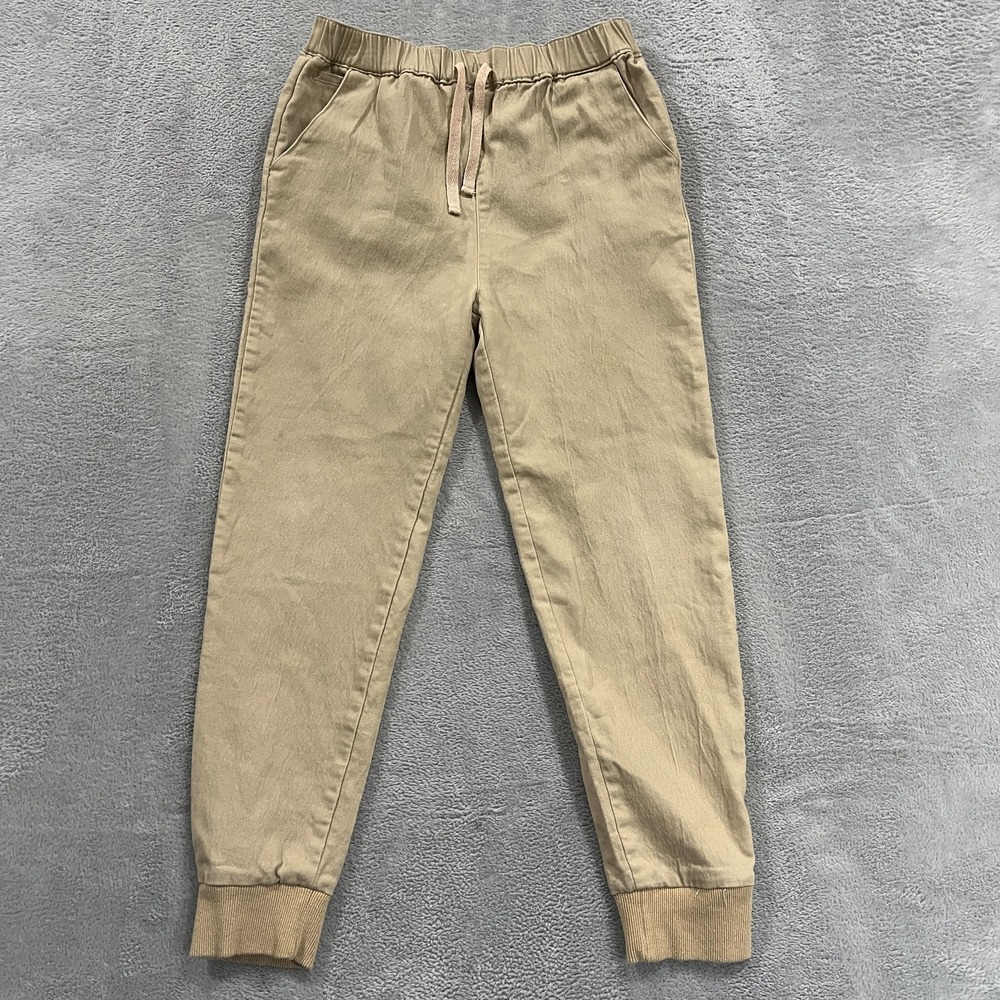 7 For All Mankind Pants Womens Medium Beige‎ Jogger Tapered Casual